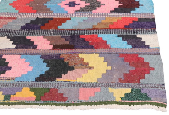 Kelim Modern Caucus Kilim - Art Arménien Vintage – Tapis, Wool (photo 5 of 5)