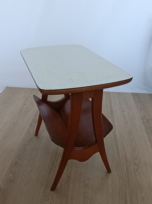 Ilse moebel fifties side table with reading tray