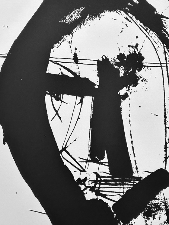 Image 1 of Silkscreen Micosch Holland - Mr. Zonder Hoed