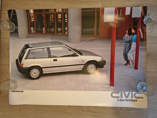Honda Civic 2-door hatchback
Original poster from 1984