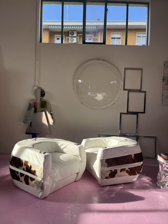 Image 1 of 2 POLTRONE LETTO DESIGN ANNI 70