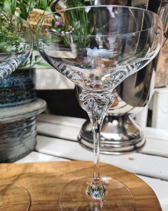 Image 1 of Spiegelau Kristall-Champagnerkelche, hochstielig, 2er-Set, Modell Rialto