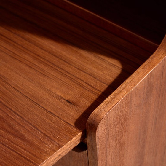MK11143 Gerestaureerd Teakhouten Bureau – Wood (photo 5 of 17)