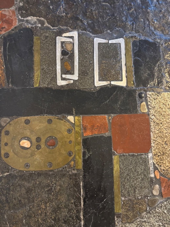 Image 1 of Paul Kingma Brutalist Coffee Table 1974