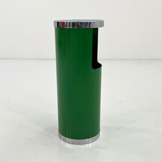 Image 1 of Portaombrelli verde in metallo, anni '70