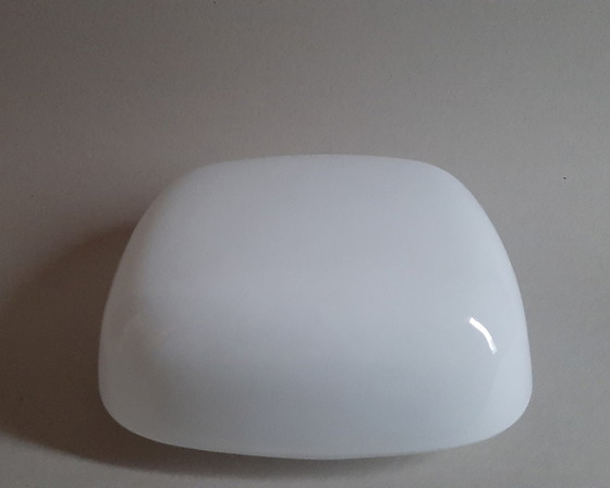 Image 1 of Opaalglazen plafondlamp "Bauhaus"