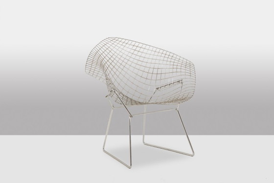 Image 1 of Harry Bertoïa pour Knoll. Série de 4 fauteuils « Diamond ». Années 1970.