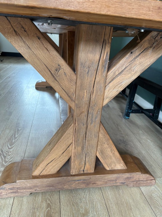 Robuuste kloostertafel – Eettafels, Hout (photo 3 of 5)