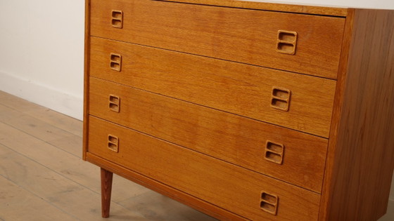 Vintage Danish chest of drawers | 4 drawers | Teak – Wood (photo 7 of 7)
