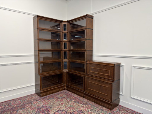 Libreria angolare classica stile inglese Globe Wernicke