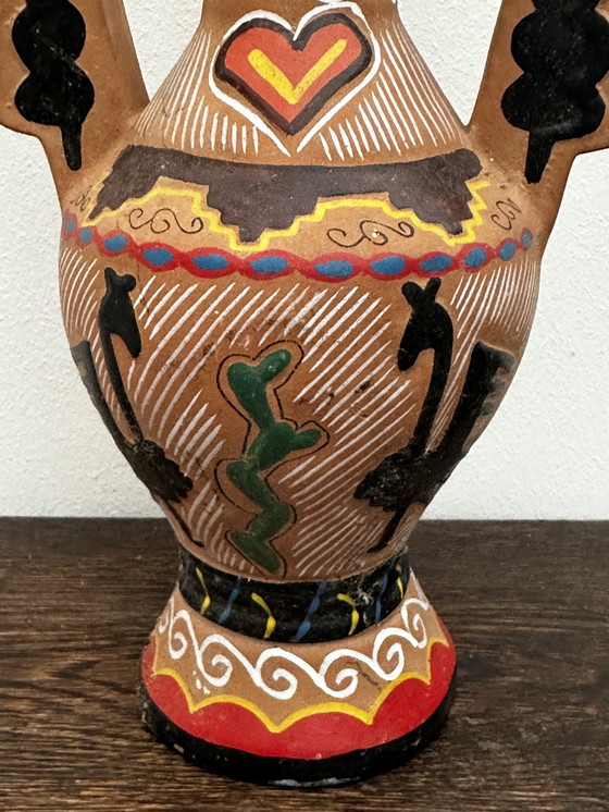Image 1 of Vase, zugeschrieben der Werkstatt von Lorenzo Loi – 1960er Jahre