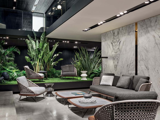 Image 1 of 1 x Canapé d'extérieur Minotti Rivera grand format 236 cm