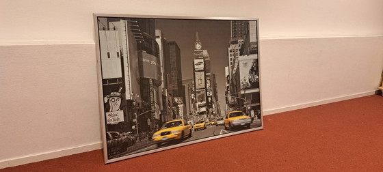 Image 1 of New York Times Square wanddecoratie 100x140 cm