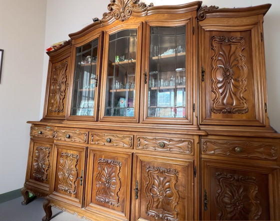 Image 1 of Vitrine de style baroque des années 1960