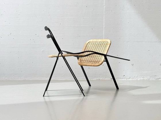 Image 1 of Set of 4 chairs model Clio by Giorgio Cattelan for Cidue, 1970s Italy
