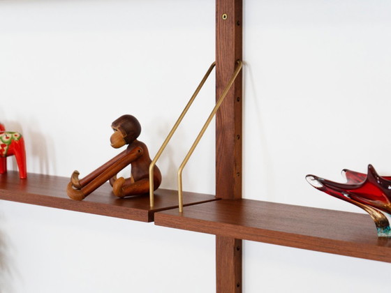 Teak Modular Shelving Unit, Danish Design, 1960s, Made in Denmark – Wood (photo 8 of 15)