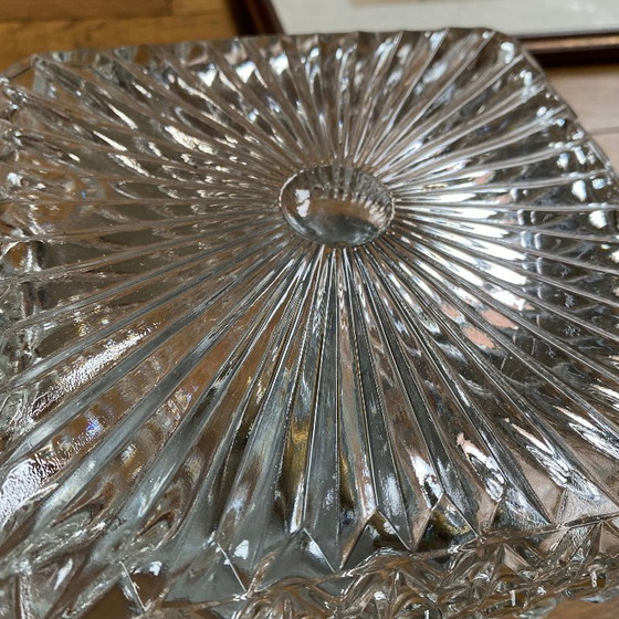 Image 1 of Wall or ceiling light with square porthole glass, 1970s-1980s