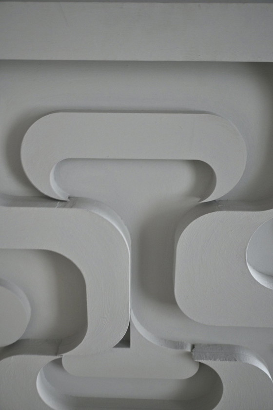 Image 1 of Relieve mural de madera - Reverso - Young C Art - Ámsterdam