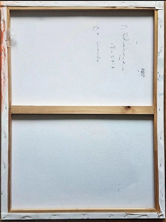 Image 1 of Abstract schilderij,Go Inside