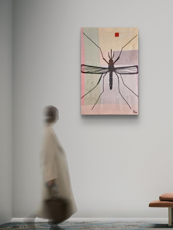 Human Fly (2/6 Multicolor Series) – Elio, Paintings & Drawings, Canvas, Metal (photo 4 of 12)