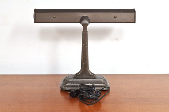 Image 1 of Art Deco Bureaulamp Met TL Jaren 30