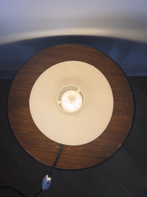 Image 1 of Lampe de table vintage Harvey Guzzini – Modèle "Nule" – Design Luigi Massoni – Made in Italy
