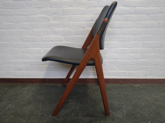 Image 1 of 4 sedie Olav Houg design scandinavo anni '60