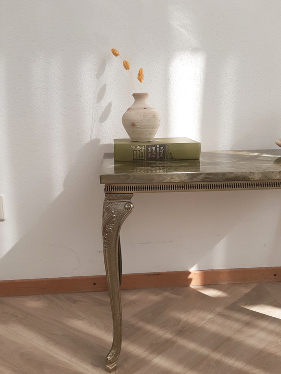 Image 1 of French onyx table