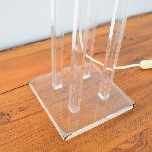 Cristal" table lamp David Lange Vintage 1970s