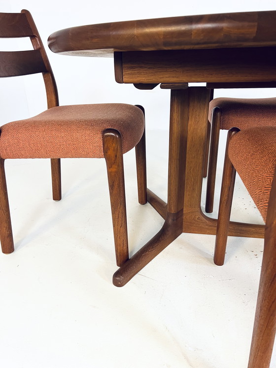 Image 1 of Xxl Extendable Dining Table, Glostrup Møbelfabrik '70