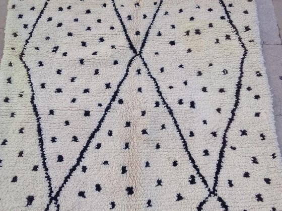 Image 1 of Tappeto Beni Ouarain in lana autentica 300 cm x 150 cm