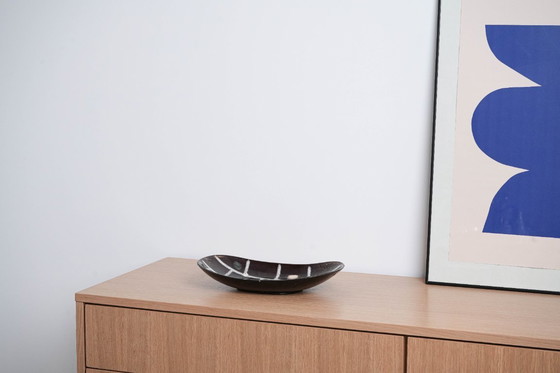 Image 1 of Keramische schaal, Duits ontwerp, jaren 60, vervaardigd in West-Duitsland.