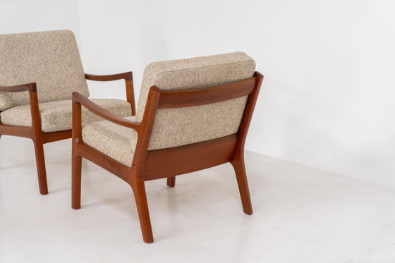 Paar “Senator” Fauteuils van Ole Wanscher voor France & Son (Denemarken, jaren 60). – France & Søn, Wood (photo 13 of 19)