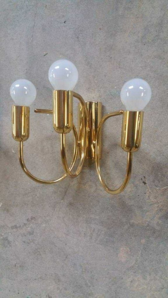 Cosack Leuchten Brass Lamp Set 1970 Vintage – Wall lights (photo 2 of 6)