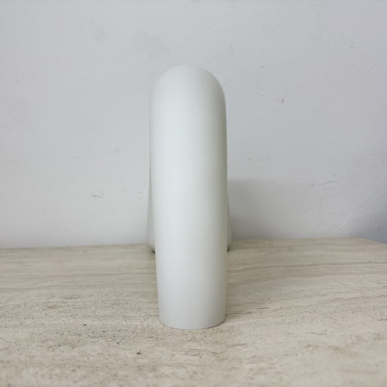 Image 1 of Fontana Arte Thor glass table lamp , 1980s Italy