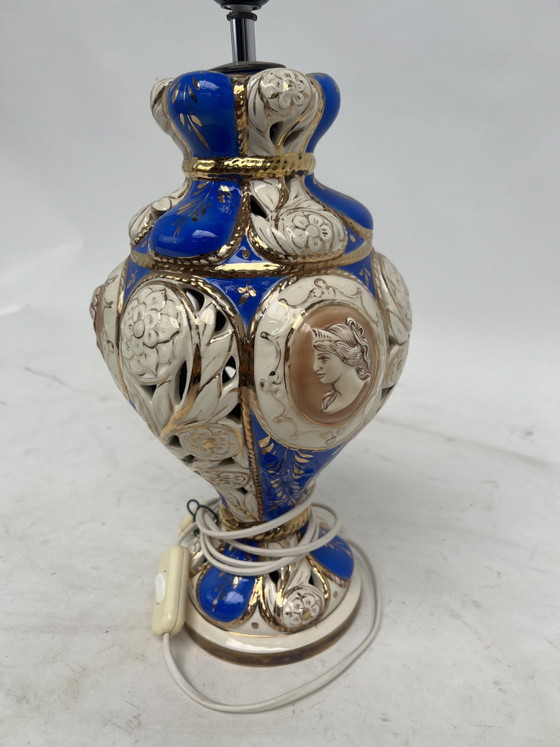 Classic ceramic table lamp 1970s (photo 3 of 5)