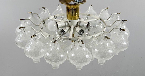 Image 1 of Lampada da soffitto/sospensione di J.T. Kalmar, modello: Tulipan, Austria, anni '60