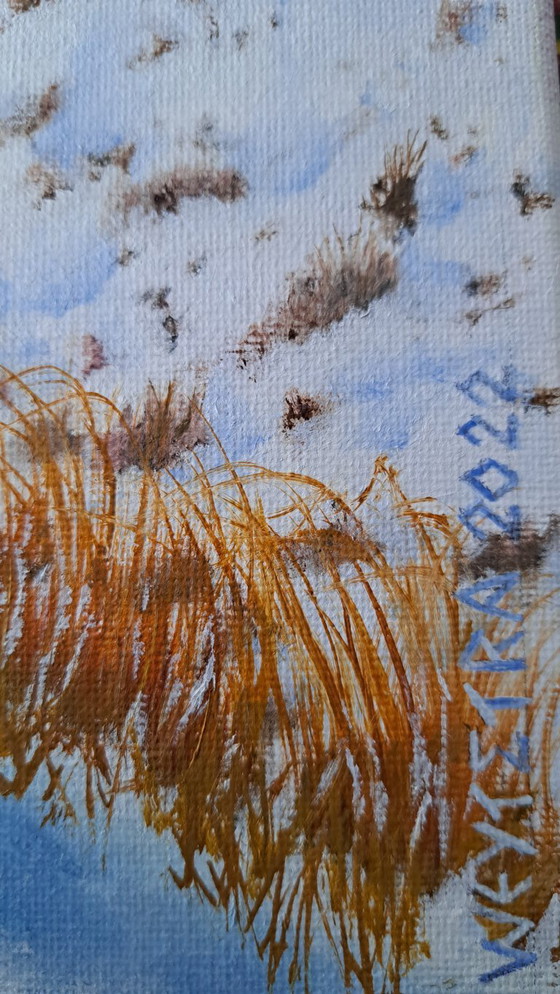 Image 1 of Oil painting: "Winter in Holland"