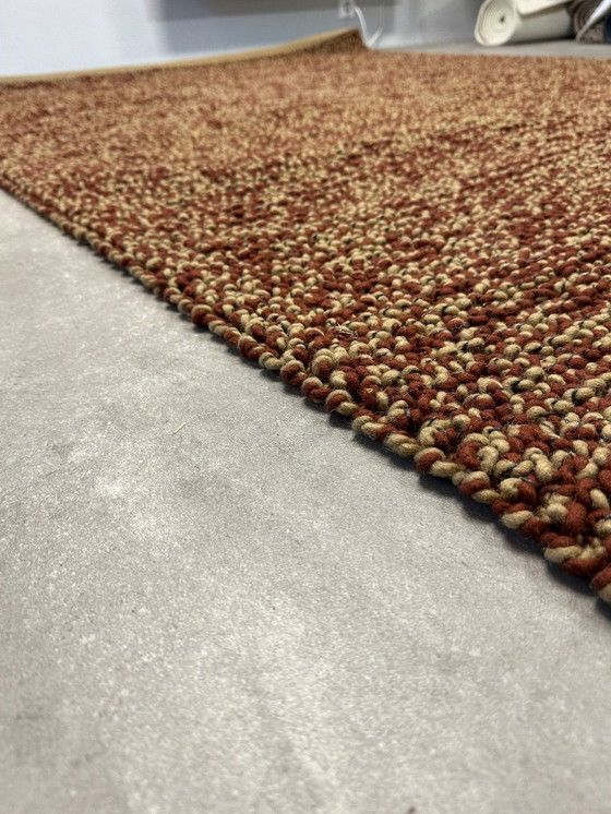 Image 1 of Vloerkleed Wol Brink & Campman Nest Rood/Camel 170x240cm