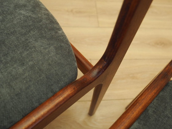 Image 1 of Set di quattro sedie in teak, design danese, anni '70, prodotte in Danimarca.