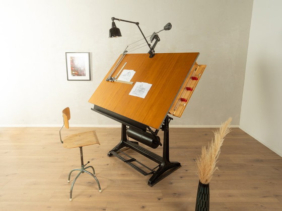 Image 1 of 1950s Drafting Table, Kuhlmann & Nestler, Vintage
