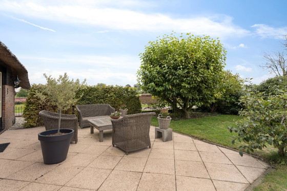 Image 1 of Rattan garden set (plastic) incl. 8 cushions, 2-seater with 2 armchairs