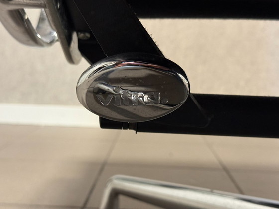 Image 1 of Vitra | Charles & Ray Eames | EA124 | Black Hopsak & Chrome | 1x