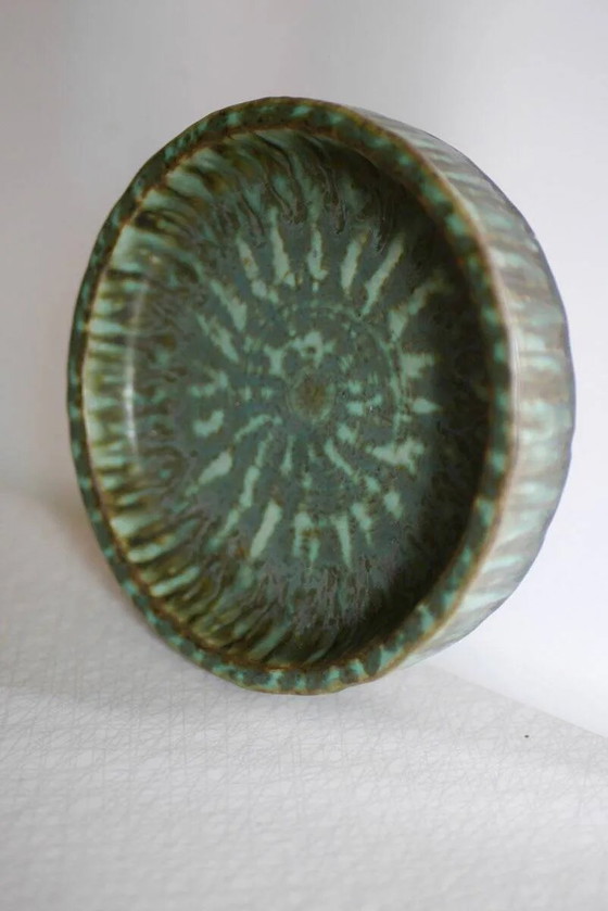 Image 1 of Bols Birka en poterie d'art scandinave par Gunnar Nylund pour Rörstrand, années 1960, set de 2