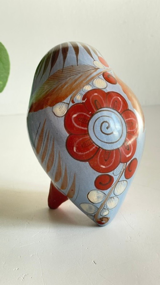 Vintage HANDCRAFTED Ceramic OWL – MEX JP, Decorative Objects (photo 5 of 35)