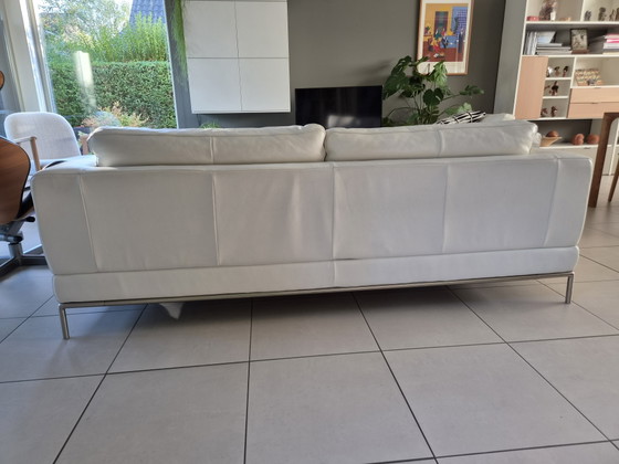 IKEA Arild Zetel. 2.5 Zit. Wit Leder – 3-5 zitsbanken, Leather (photo 4 of 5)