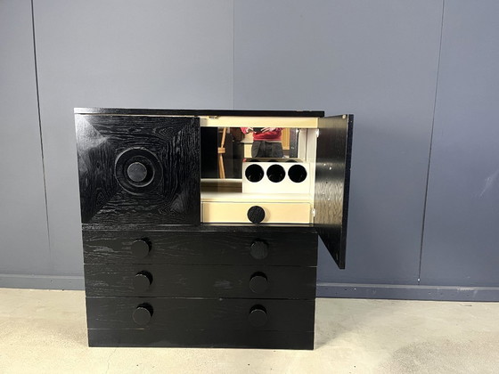 Image 1 of Vintage brutalist bar cabinet, 1970s 