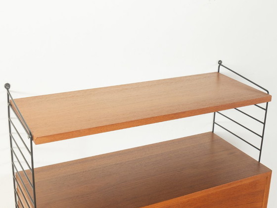 1950s Wall Shelf, Nils Strinning – Wall cabinet, Metal, Wood (photo 7 of 10)