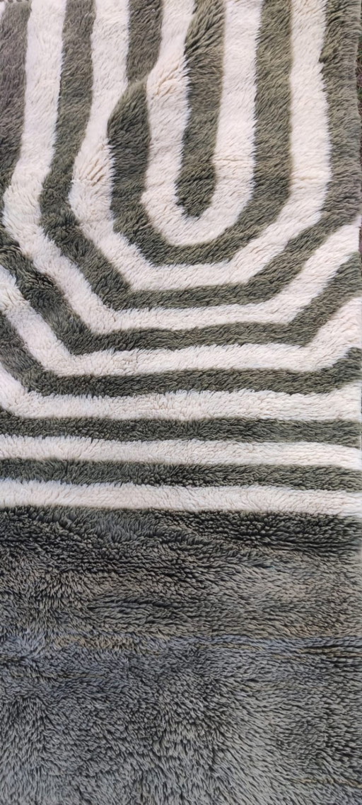 Alfombra Mrirt hecha a mano – Lana natural