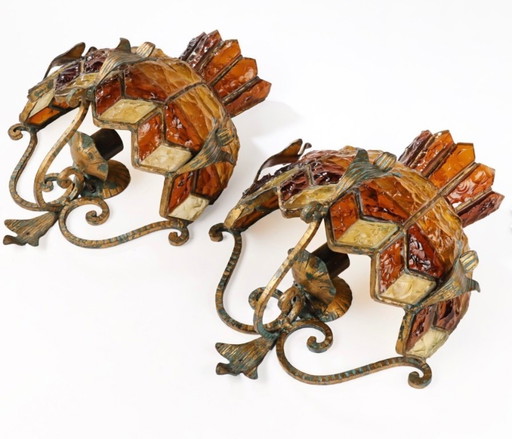 Poliarte sconces 1970’s italy